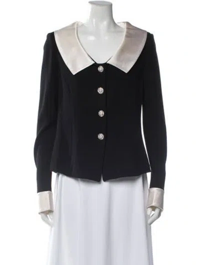 Pre-owned St John Evening Jacket In Blue