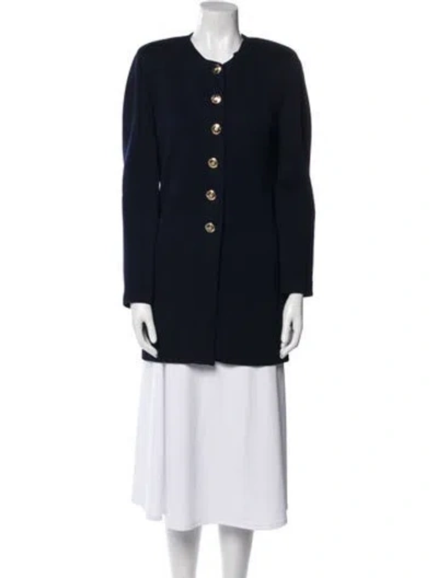Pre-owned St John Evening Jacket In Blue
