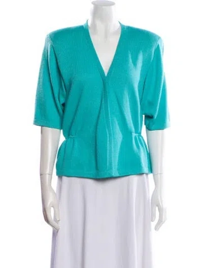 Pre-owned St John Evening Jacket In Blue