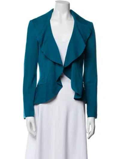 Pre-owned St John Evening Jacket In Blue