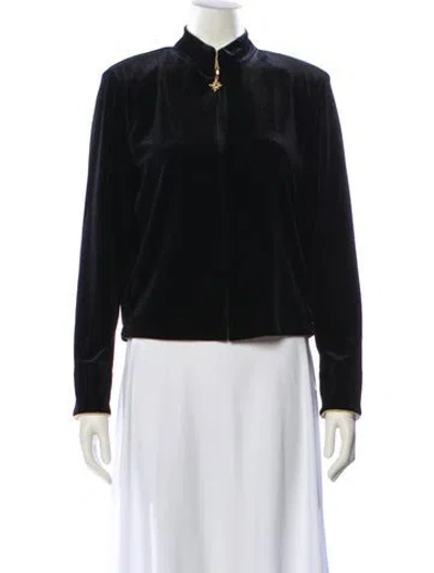 Pre-owned St John Evening Jacket In Blue