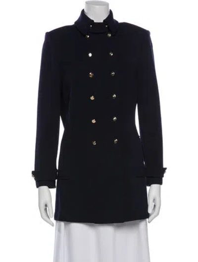 Pre-owned St John Evening Jacket In Blue