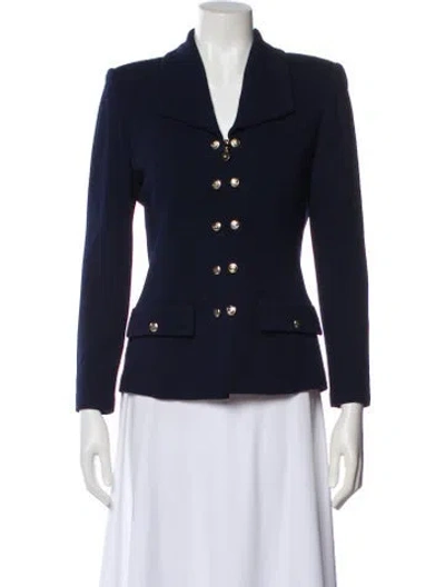 Pre-owned St John Evening Jacket In Blue