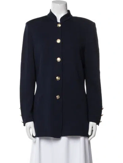 Pre-owned St John Evening Jacket In Blue