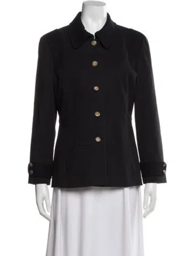 Pre-owned St John Evening Jacket In Blue
