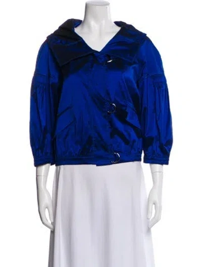 Pre-owned St John Evening Jacket In Blue
