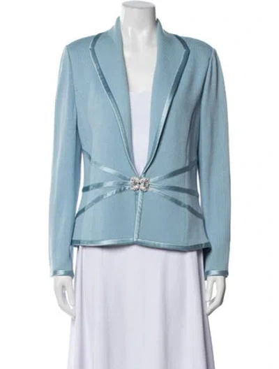 Pre-owned St John Evening Jacket In Blue