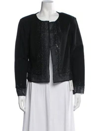 Pre-owned St John Evening Jacket In Blue