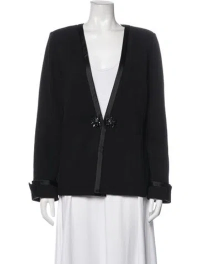 Pre-owned St John Evening Jacket In Blue