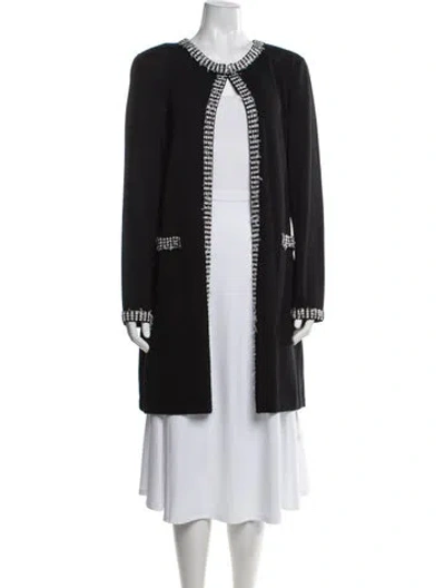 Pre-owned St John Evening Jacket In Gray