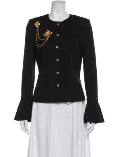 Pre-owned St John Evening Jacket In Gray