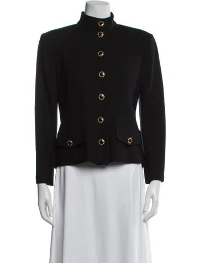 Pre-owned St John Evening Jacket In Gray