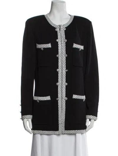 Pre-owned St John Evening Jacket In Gray