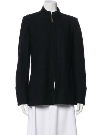 Pre-owned St John Evening Jacket In Gray