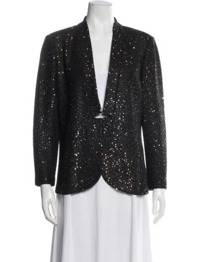 Pre-owned St John Evening Jacket In Gray