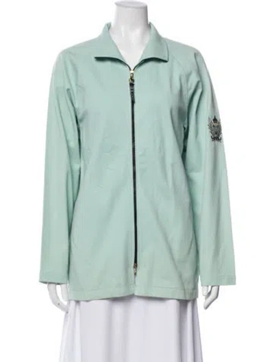 Pre-owned St John Evening Jacket In Green