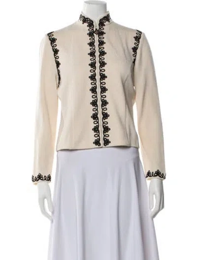 Pre-owned St John Evening Jacket In Neutral