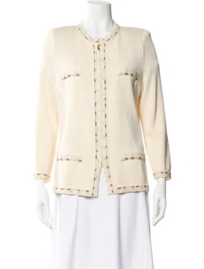 Pre-owned St John Evening Jacket In Neutral