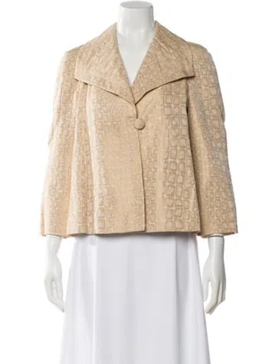 Pre-owned St John Evening Jacket In Neutral