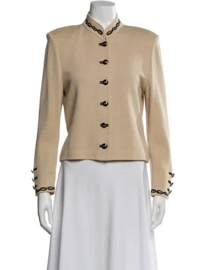 Pre-owned St John Evening Jacket In Neutral