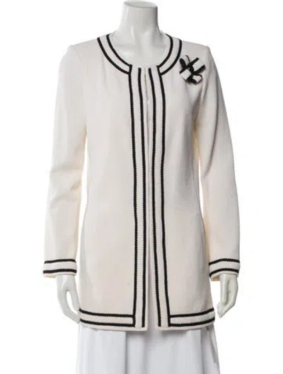 Pre-owned St John Evening Jacket In Neutral