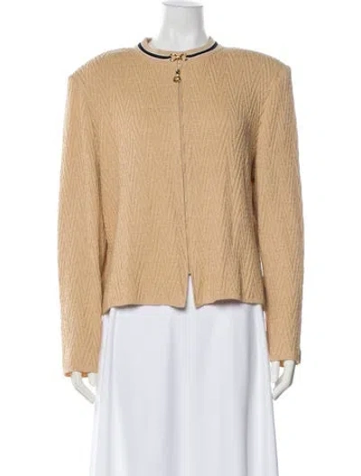 Pre-owned St John Evening Jacket In Neutral