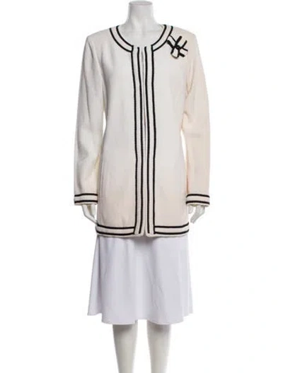 Pre-owned St John Evening Jacket In Neutral