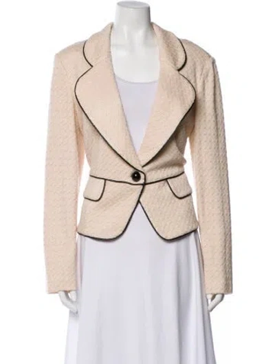 Pre-owned St John Evening Jacket In Neutral