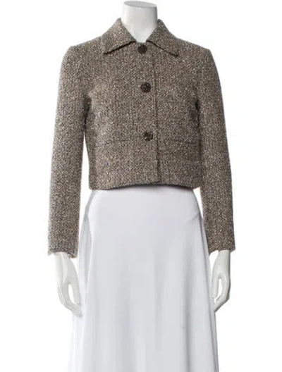 Pre-owned St John Evening Jacket In Neutral