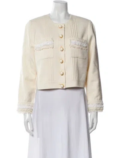 Pre-owned St John Evening Jacket In Neutral