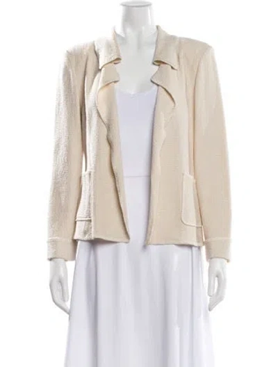 Pre-owned St John Evening Jacket In Neutral