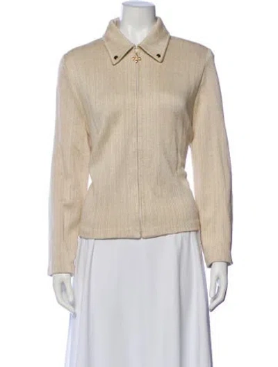 Pre-owned St John Evening Jacket In Neutral