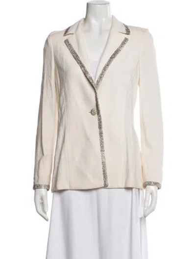 Pre-owned St John Evening Jacket In Neutral