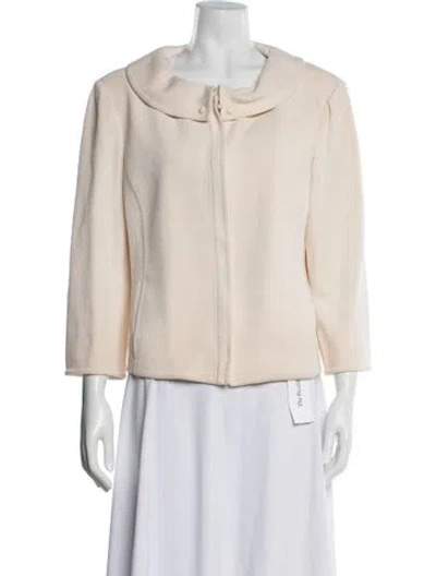 Pre-owned St John Evening Jacket In Neutrals