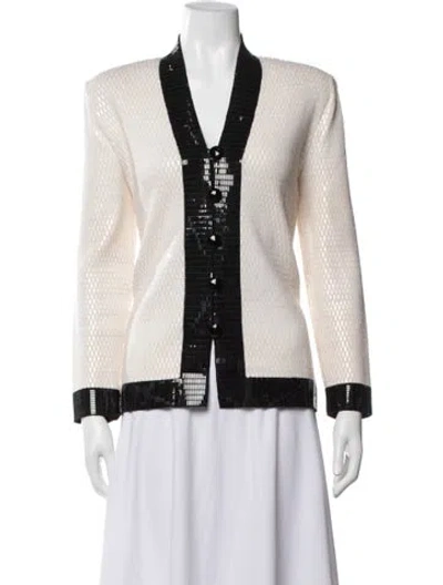 Pre-owned St John Evening Jacket In Neutrals