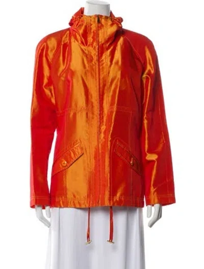 Pre-owned St John Evening Jacket In Orange