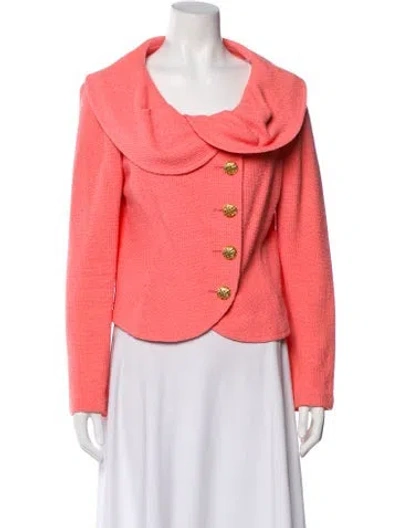 Pre-owned St John Evening Jacket In Orange
