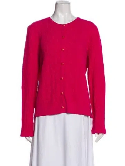 Pre-owned St John Evening Jacket In Pink