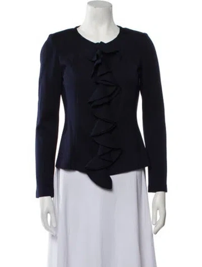 Pre-owned St John Evening Jacket W/ Tags In Black