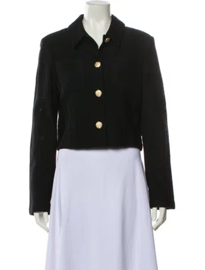 Pre-owned St John Evening Jacket W/ Tags In Black
