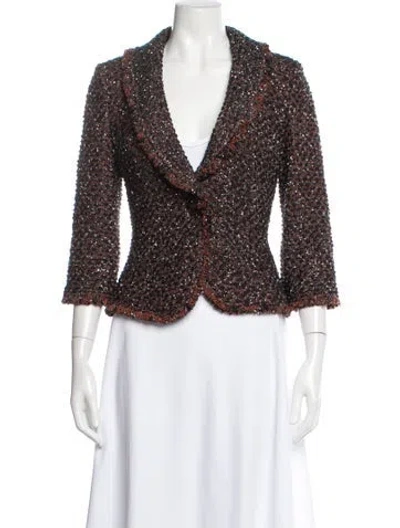 Pre-owned St John Evening Jacket W/ Tags In Multi