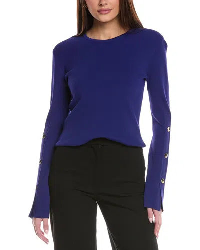 St John St. John Fine Gauge Knit Sweater In Multi