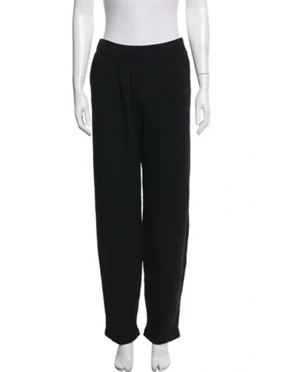 Pre-owned St John Flared Pants In Black