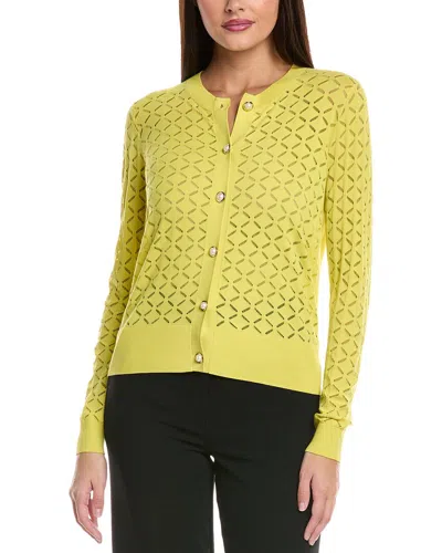 ST JOHN ST. JOHN FLOAT KNIT CARDIGAN