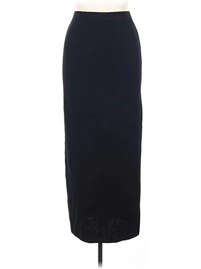 Pre-owned St John Formal Skirt In Black