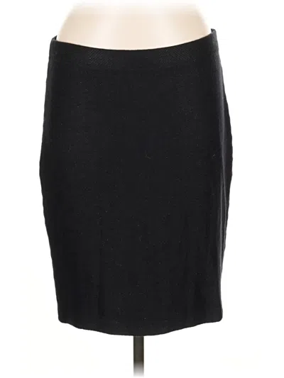 Pre-owned St John Formal Skirt In Black
