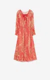 St John Geo Bouquet Fil Coup Dress In Dccl