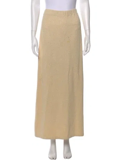 Pre-owned St John Glitter Accents Long Skirt