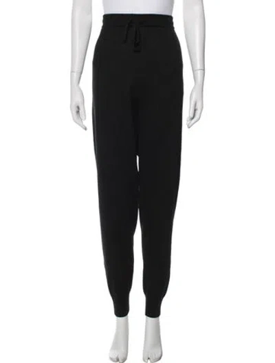 Pre-owned St John Glitter Accents Sweatpants In Black