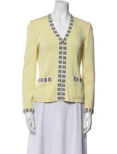 Pre-owned St John Graphic Print Evening Jacket In Multi